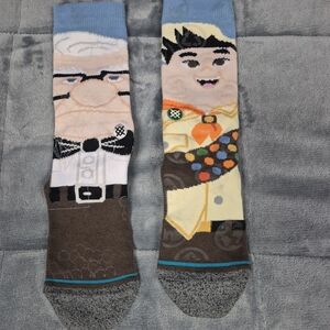 Stance Character Adventure Socks - Blue, Brown, Gray